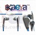 OkaeYa-ear Earphones with Mic/mute Ear Buds With Data Sync & Charging Cable For iPhone 5, 5S, 5C, 6 , 6S, 6 Plus, 7, 7 Plus, iPods & Tablets(combo )